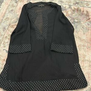 NWOT Black Swim Coverup size Small